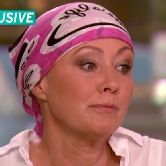 Shannen Doherty, victime du cancer, en interview pour "Entertainment Tonight"