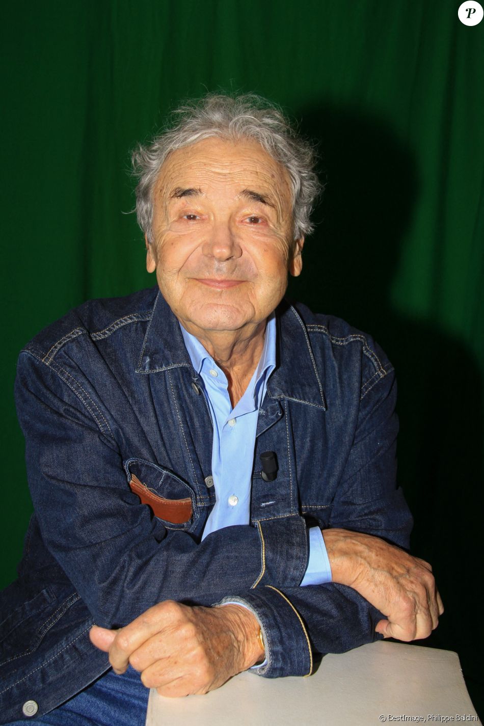Pierre Perret - Les invités de l&#039;émission &quot;L&#039;instant de Luxe&quot; sur la chaine Non Stop People à Paris © Philippe Baldini / Bestimage   
