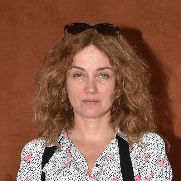 Exclusif - Marine Delterme - People au bar Magnum lors des Internationaux de France de Tennis de Roland Garros à Paris. Le 8 juin 2018 © Veeren / Bestimage