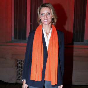 Sylvie Tellier, directrice générale de la société Miss France lors de l'illumination en orange du ministère de l'Intérieur pour symboliser la lutte contre les violences faites aux femmes le 23 novembre 2020. © Panoramic / Bestimage