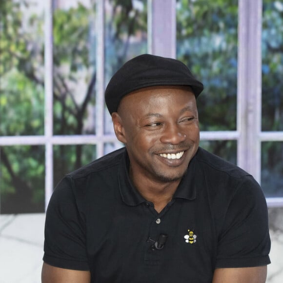 Exclusif - MC Solaar (Claude M'Barali) - Enregistrement de l'émission "Clique", présentée par M.Achour et diffusée en clair sur Canal + le 25 septembre  Jack Tribeca / Bestimage  Exclusive - No Web No Blog pour Belgique et Suisse 