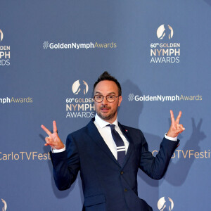 Jarry - Photocall de la cérémonie des Nymphes d'Or du 60e festival de télévision de Monte Carlo au Grimaldi Forum à Monaco le 22 juin 2021. © Bruno Bebert / Bestimage