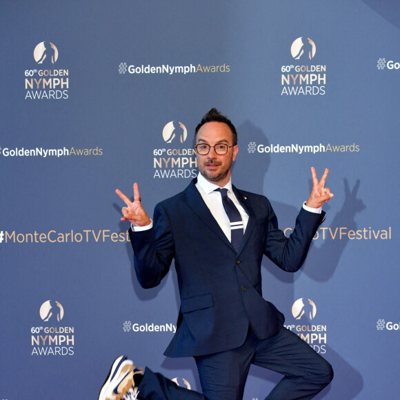 Jarry - Photocall de la cérémonie des Nymphes d'Or du 60e festival de télévision de Monte Carlo au Grimaldi Forum à Monaco le 22 juin 2021. © Bruno Bebert / Bestimage