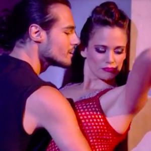 Lucie Lucas et Anthony Colette dans "Danse avec les stars" - TF1