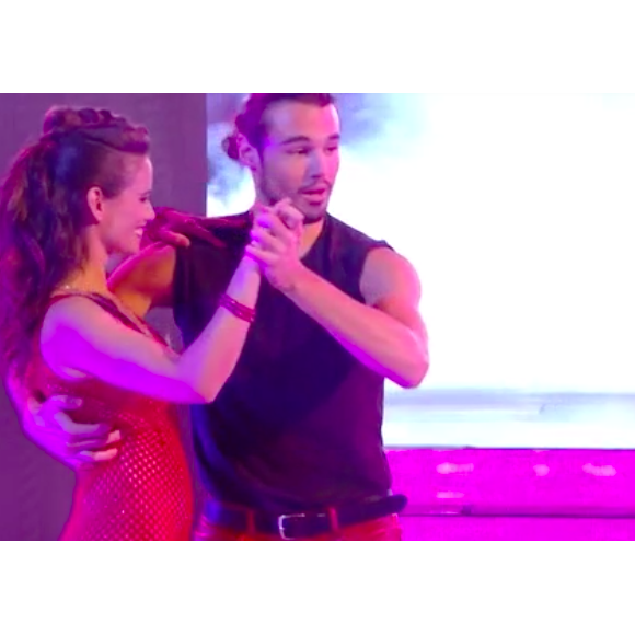 Lucie Lucas et Anthony Colette dans "Danse avec les stars" - TF1