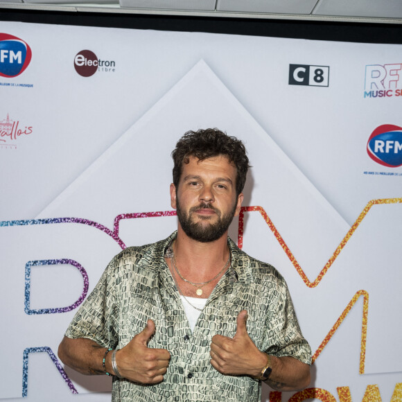 Claudio Capéo - Photocall et Backstage de l'événement musical "RFM Music Show" édition spéciale pour les 40 ans de la célèbre radio au Palais des Sports de Levallois-Perret et avec le retour des lives, le 26 juin 2021 © Veeren Ramsamy - Pierre Perusseau / Bestimage