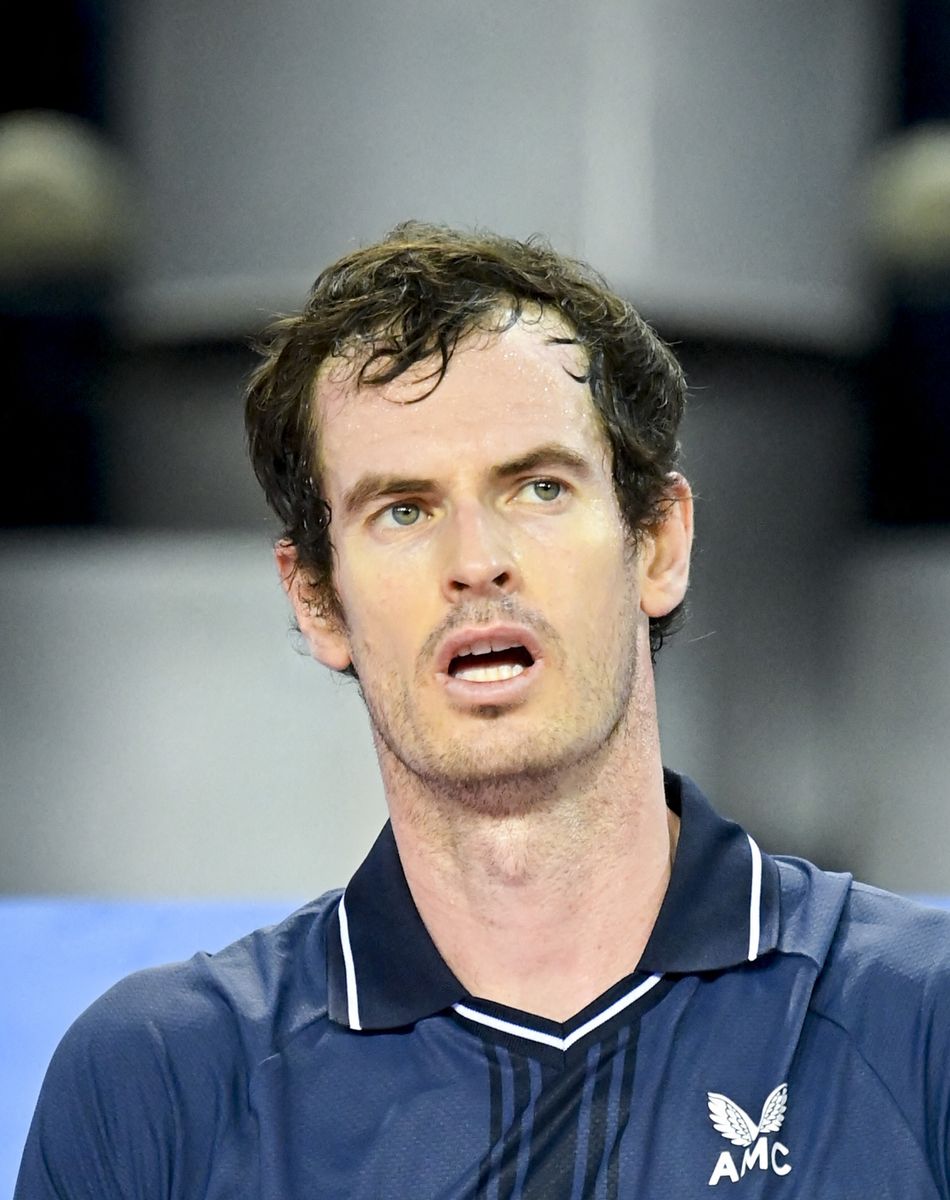 Andy Murray (Gbr) - Montpellier : Andy Murray éliminé par Egor Gerasimov au tournoi de Monpellier (7-6 (10/8), 6-1) à l'Open Sud de France, le 23 février 2021. © JB Autissier / Panoramic / Bestimage