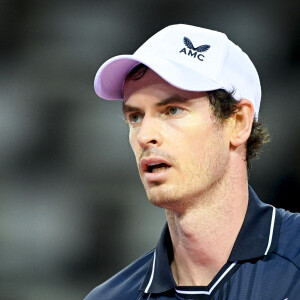 Andy Murray (Gbr) - Montpellier : Andy Murray éliminé par Egor Gerasimov au tournoi de Monpellier (7-6 (10/8), 6-1) à l'Open Sud de France, le 23 février 2021. © JB Autissier / Panoramic / Bestimage