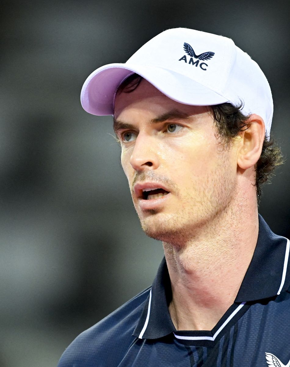 Andy Murray (Gbr) - Montpellier : Andy Murray éliminé par Egor Gerasimov au tournoi de Monpellier (7-6 (10/8), 6-1) à l'Open Sud de France, le 23 février 2021. © JB Autissier / Panoramic / Bestimage