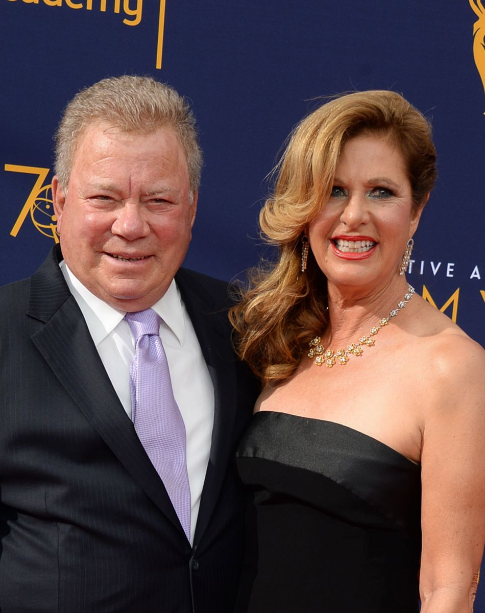 William Shatner et sa femme Elizabeth Shatner - Soirée des Creative Arts Emmys Awards 2018 au Microsoft Theater à Los Angeles, Californie, Etats-Unis, le 8 septembre 2018.