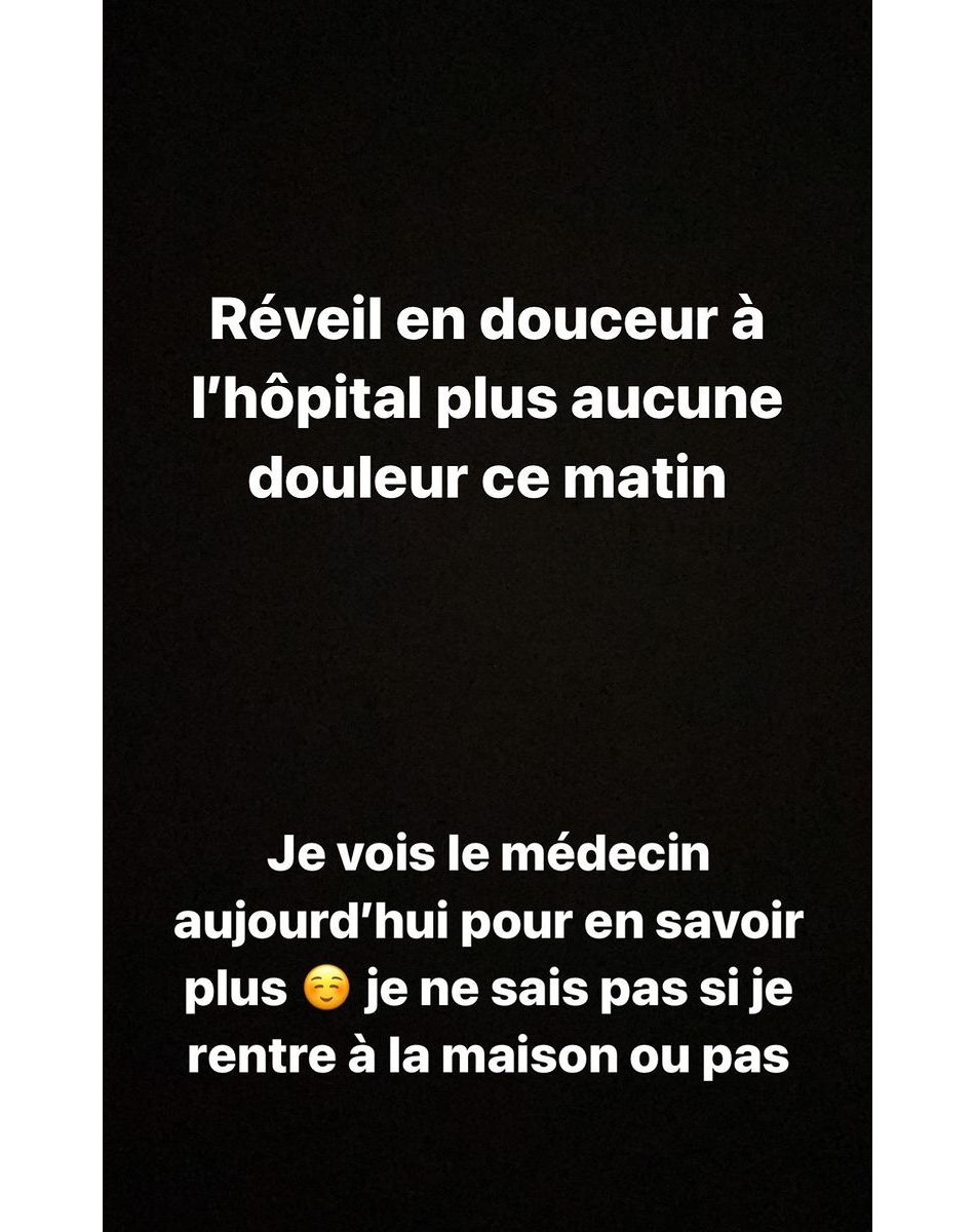 Fidji Ruiz de retour à l'hôpital après de nouveaux saignements - Instagram