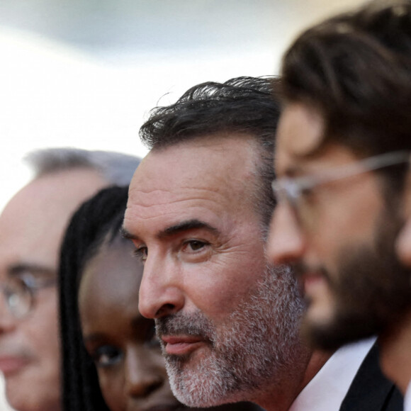 Jean Dujardin - Montée des marches du film "OSS 117 : Alerte rouge en Afrique Noire" lors du 74e Festival de Cannes. Le 17 juillet 2021. © Borde-Jacovides-Moreau / Bestimage
