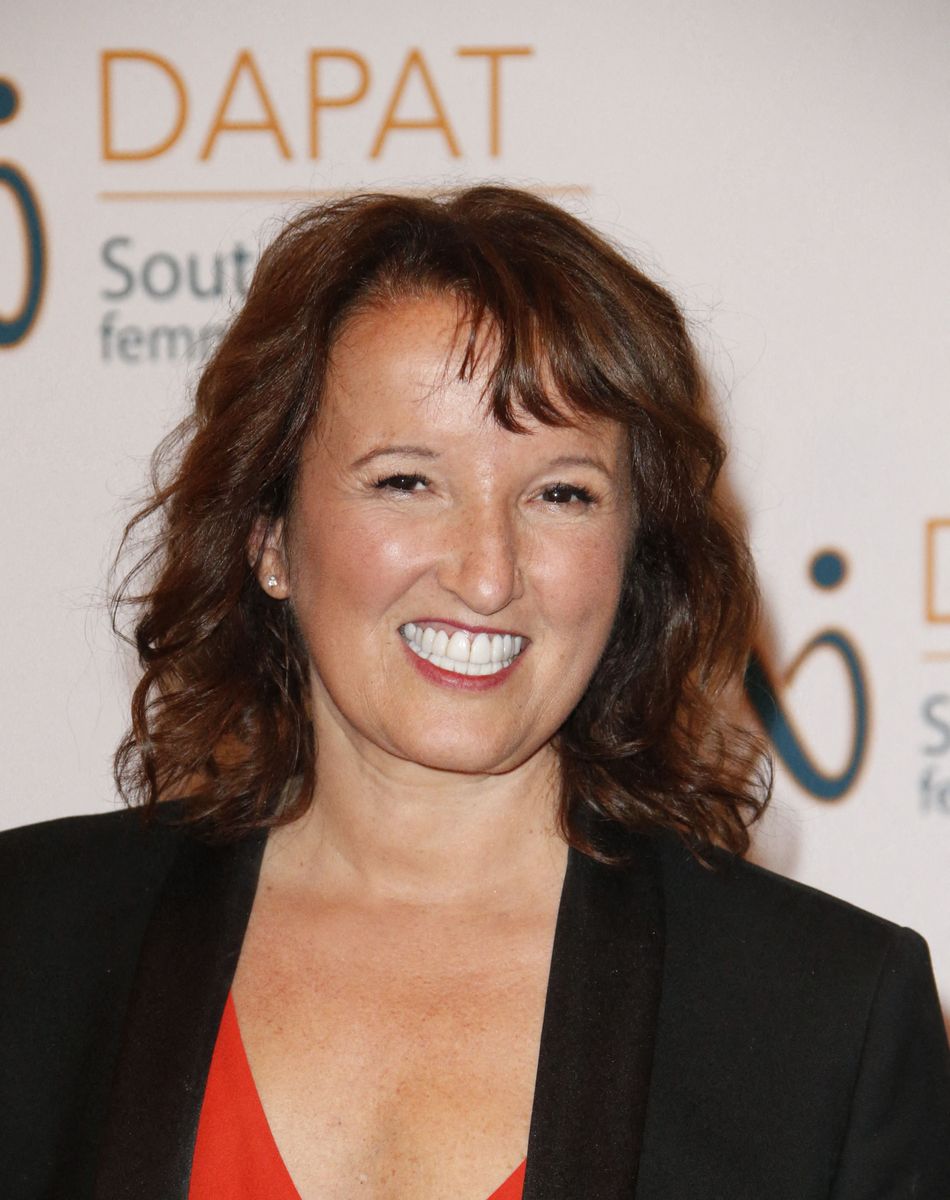 Anne Roumanoff - Photocall de la première édition "Les Coups de Coeur DAPAT" au théâtre Marigny à Paris le 27 septembre 2021. © Christophe Aubert/Bestimage