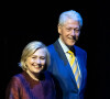 Bill et Hillary Clinton en conférence à Las Vegas. Le 5 mai 2019