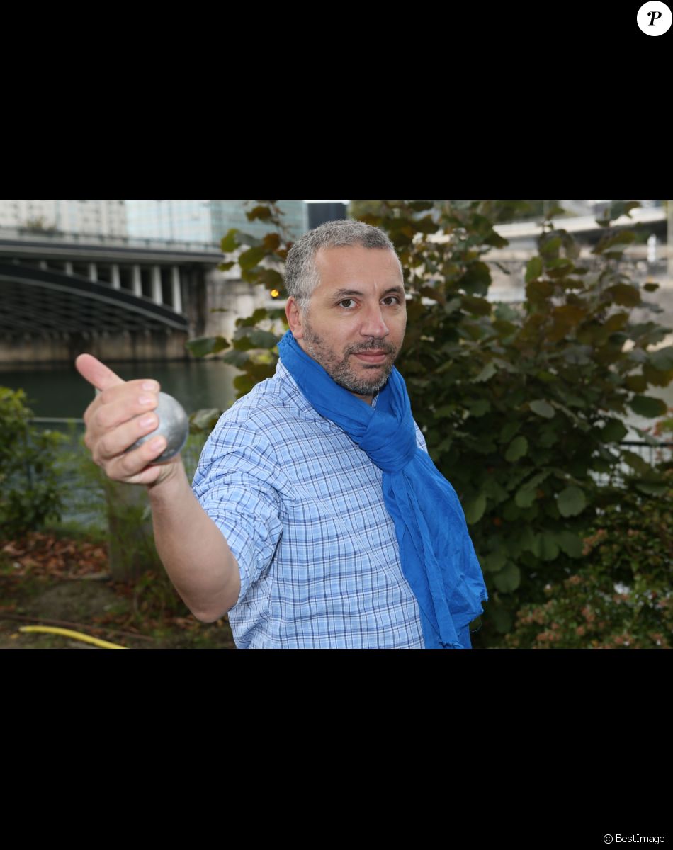 Atmen Kelif - 12 ème édition des 4 heures "pétanque du coeur" au profit de Mécénat chirurgie cardiaque au boulodrome de l'ile du pont à Neuilly-sur-Seine le 19 septembre 201519/09/2015 - Neuilly-sur-Seine