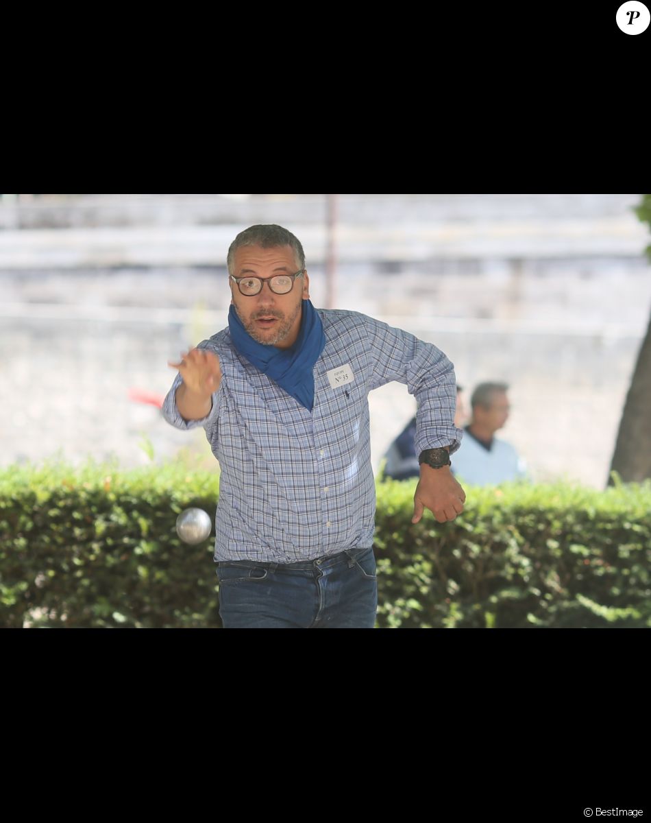 Atmen Kelif - 12 ème édition des 4 heures "pétanque du coeur" au profit de Mécénat chirurgie cardiaque au boulodrome de l'ile du pont à Neuilly-sur-Seine le 19 septembre 201519/09/2015 - Neuilly-sur-Seine