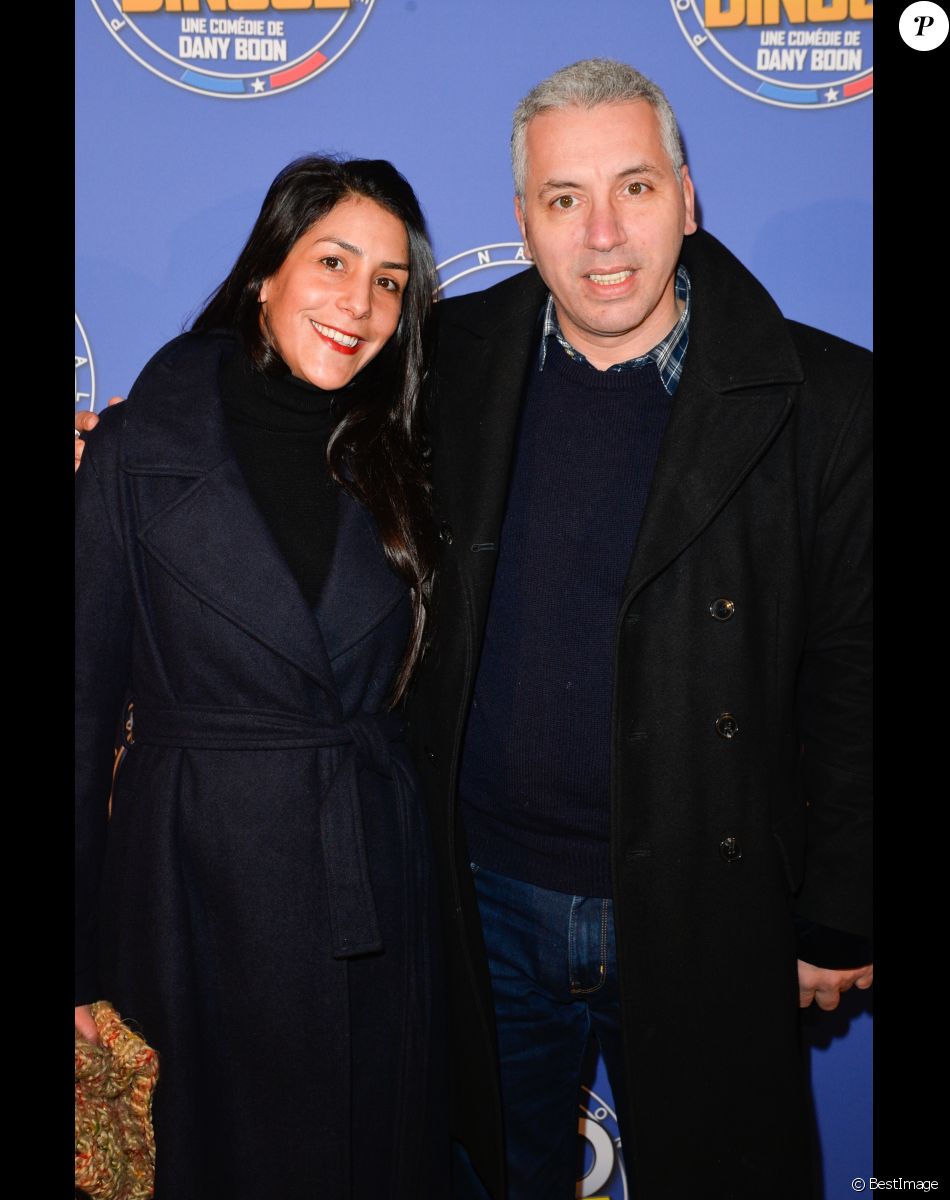 Cindy Geney et son compagnon Atmen Kelif lors de l'avant-première du film "Raid Dingue" au cinéma Pathé Beaugrenelle à Paris, France, le 24 janvier 2017. © Coadic Guirec/Bestimage Celebs attending the "Raid Dingue" premiere at Pathe Beaugrenelle cinema in Paris, France, on January 24, 2017.24/01/2017 - Paris