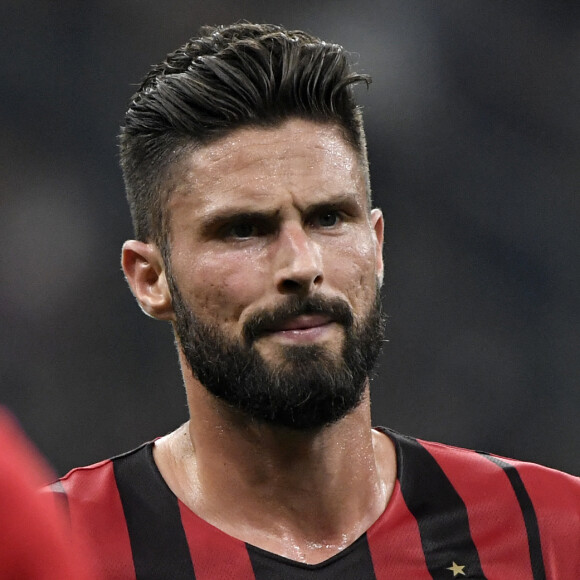 Olivier Giroud - Victoire de l'Atletico Madrid (2) face à l'AC Milan (1) lors de la deuxième journée de la Ligue des champions au stade San Siro à Milan, Italie, le 28 septembre 2021. © Inside/Panoramic/Bestimage