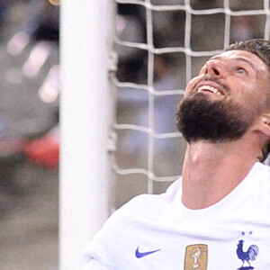 Olivier Giroud - Match amical de préparation à l'Euro 2021 France - Bulgarie (3-0) au Stade de France en présence de 5000 spectateurs à Saint-Denis le 8 juin 2021. © Philippe Lecoeur / Panoramic / Bestimage