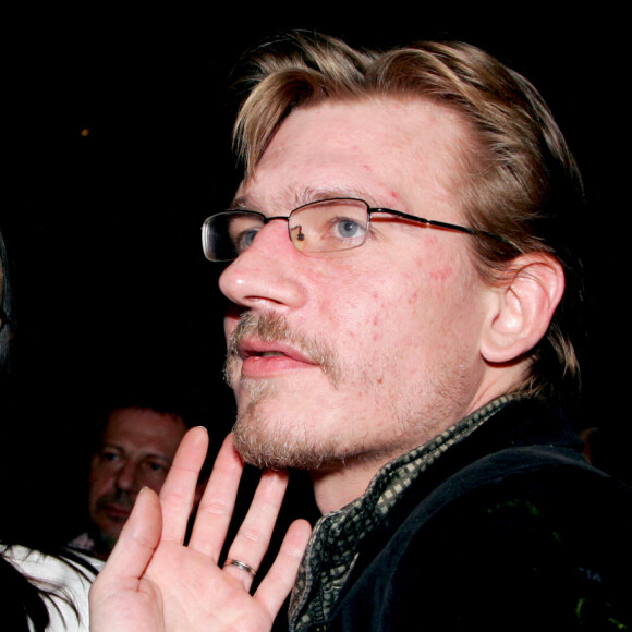 Guillaume Depardieu et Béatrice Dalle- Soirée au "Café de l'Homme" à Paris