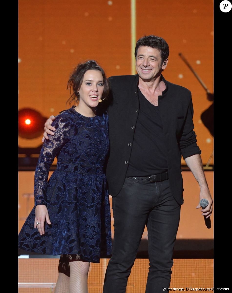 Patrick Bruel et Zaz - Enregistrement de l'émission "La chanson Secrète" à la Seine Musicale à Boulogne-Billancourt. Le 27 novembre 2018. © D.Guignebourg-G.Gorassini / Bestimage
