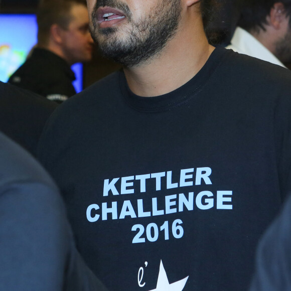 Moundir Zoughari - Soirée caritative "Kettler Challenge 2016" en faveur de l'association "l'Etoile de Martin" au stade Jean Bouin à Paris le 21 novembre 2016.  © CVS/Bestimage