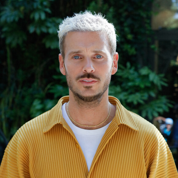 M. Pokora (Matt Pokora) - Les personnalités quittent l'enregistrement de l'émission "Vivement dimanche". © Christophe Clovis / Bestimage