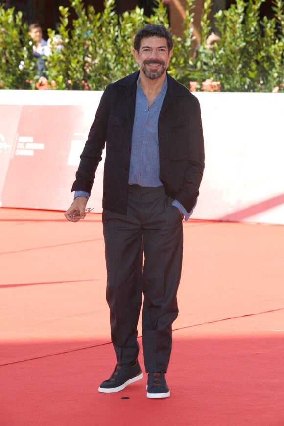 Pierfrancesco Favino - Red carpet du film "Promises" lors du 16ème Festival du Film de Rome. Le 17 octobre 2021 
