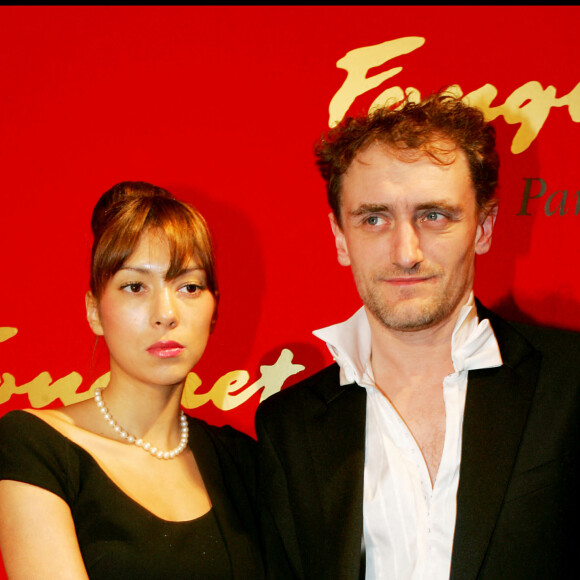 Jean-Paul Rouve et Bénédicte Martin - 30e cérémonie des César, dîner au Fouquet's.
