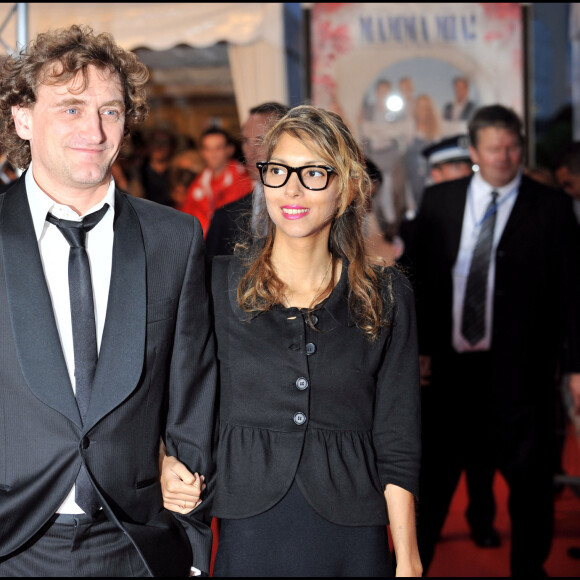 Jean-Paul Rouve et Bénédicte Martin - Projection du film "Mamma Mia" au 34e Festival du film américain de Deauville. 2008.