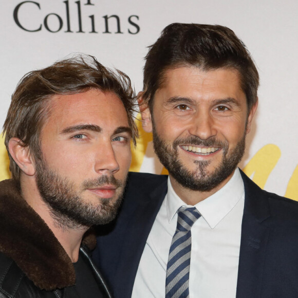 Christophe Beaugrand et son mari Ghislain Gerin - Soirée de lancement du livre "Toujours y croire" de Miss France et Miss Univers 2016 I.Mittenaere à l'hôtel Vernet à Paris, France, le 6 novembre 2018. © CVS/Bestimage