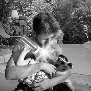 Christophe Beaugrand et son fils Valentin