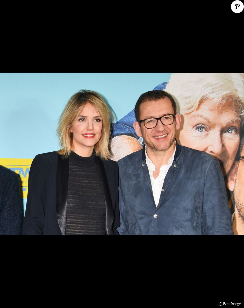 Laurence Arné et Dany Boon durant la première du film "La ch'tite famille" à Munich en Allemagne.