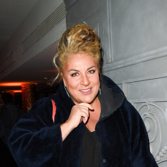 Semi-exclusif - Marianne James - Inauguration du "Chalet les Neiges 1850" sur la terrasse de l'Hôtel Barrière Le Fouquet's à Paris le 27 novembre 2017.@ Coadic Guirec/Bestimage