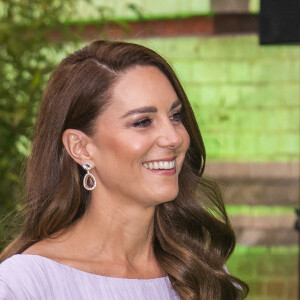 Catherine (Kate) Middleton, duchesse de Cambridge - Première cérémonie de remise des prix Earthshot au Palace Alexandra à Londres le 17 octobre 2021.