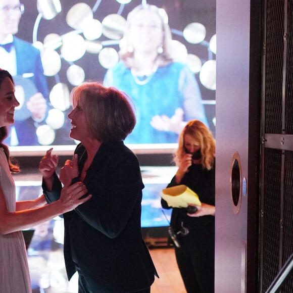 Catherine (Kate) Middleton, duchesse de Cambridge, Emma Thompson - Première cérémonie de remise des prix Earthshot au Palace Alexandra à Londres le 17 octobre 2021. 