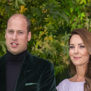 Le prince William, duc de Cambridge et Catherine (Kate) Middleton, duchesse de Cambridge - Première cérémonie de remise des prix Earthshot au Palace Alexandra à Londres le 17 octobre 2021.