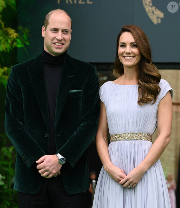 Le prince William, duc de Cambridge, Catherine (Kate) Middleton, duchesse de Cambridge - Première cérémonie de remise des prix Earthshot au Palace Alexandra à Londres