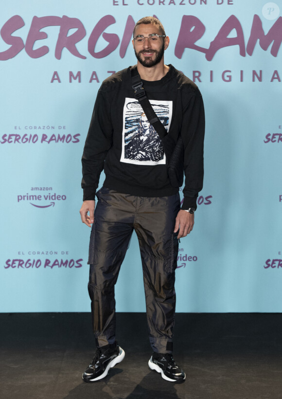 Karim Benzema - Première du documentaire "Le coeur de Sergio Ramos" à Madrid le 10 septembre 2019 