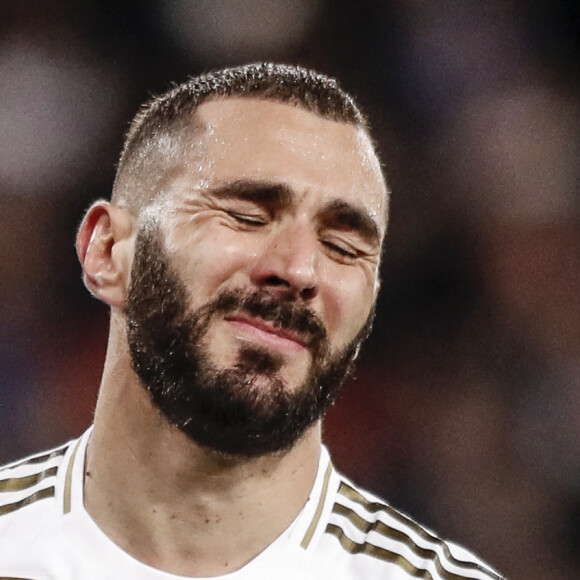 Karim Benzema (Real Madrid) - Le PSG fait match nul face au Real à Madrid (2 - 2), le 26 novembre 2019. 