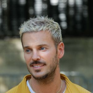 M. Pokora (Matt Pokora quitte l'enregistrement de l'émission "Vivement dimanche" au Studio Gabriel à Paris. © Christophe Clovis / Bestimage