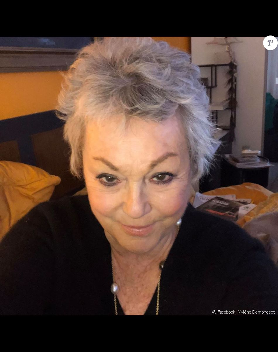 Mylène Demongeot sur Facebook. Le 26 janvier 2020.