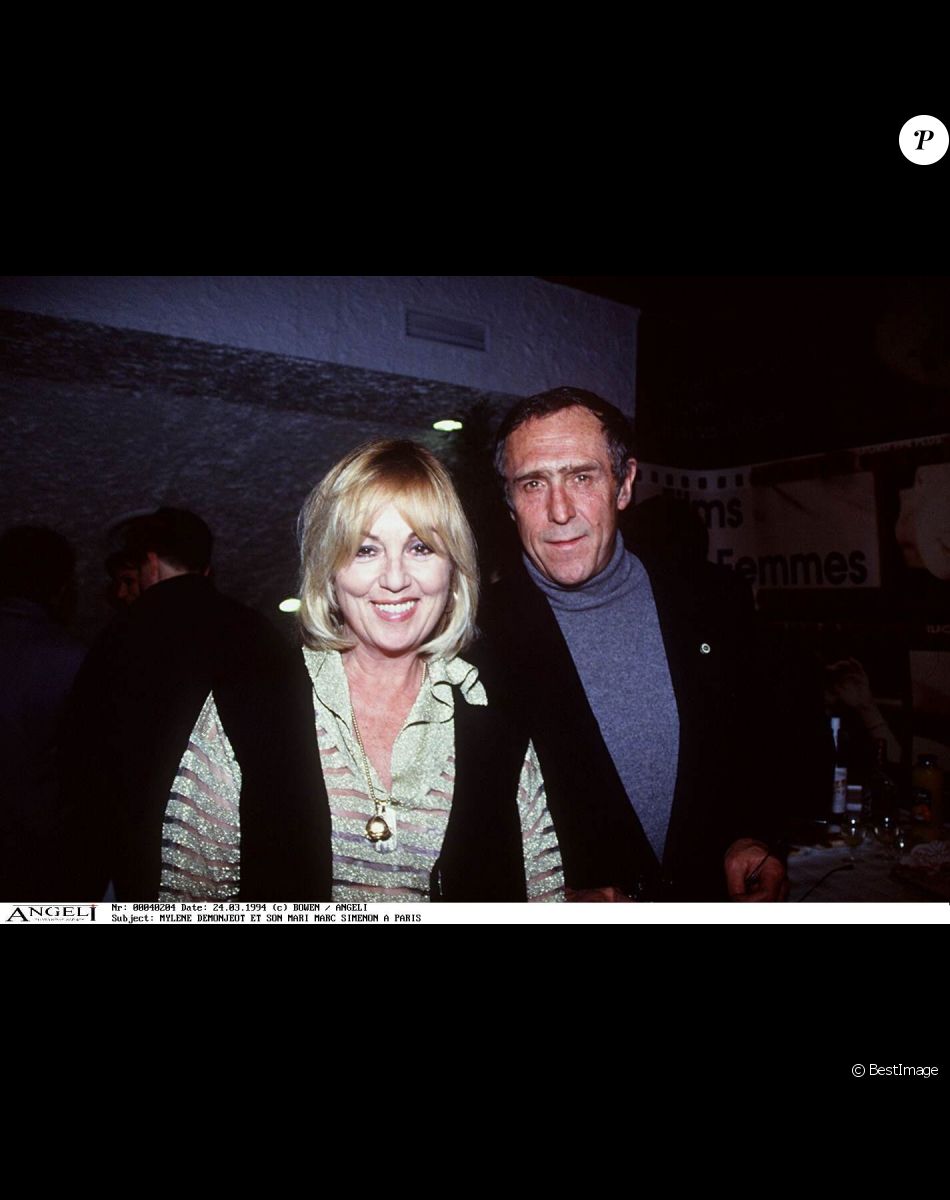 Mylène Demongeot et Marc Simenon.