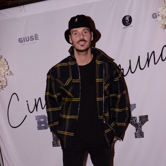 Matt Pokora lors de la soirée d'anniversaire de Cindy Bruna (27 ans) au restaurant Giusé Trattoria à Paris, France, le 1er octobre 2021. Un événement organisé par Five Eyes Production. © Rachid Bellak/Bestimage 