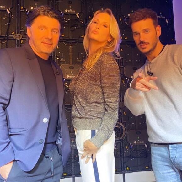M. Pokora, Estelle Lefébure et Philippe Lellouche joue dans "Les Grandes ambitions" au Théâtre de la Madeleine.
