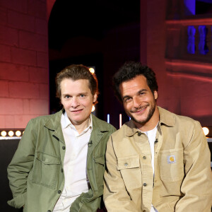 Exclusif - Amir Haddad et Bénabar - Backstage de l'enregistrement de l'émission "La chanson challenge" au Château de Chambord, qui sera diffusée le 26 juin sur TF1. © Gaffiot-Moreau / Bestimage 