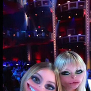 Sofia Vergara et Heidi Klum se prennent en photo avec un filtre hilarant lors d'une pause dans l'émission en direct America's Got Talent 