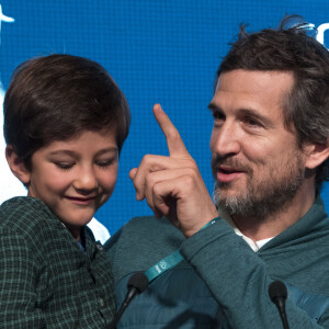 Pour la quatrième année consécutive, Guillaume Canet apporte son soutien au petit Auguste et à l'Association Prader Willi à l'occasion du Longines Equita Lyon, le 31 octobre 2019. © Sandrine Thesillat / Panoramic / Bestimage