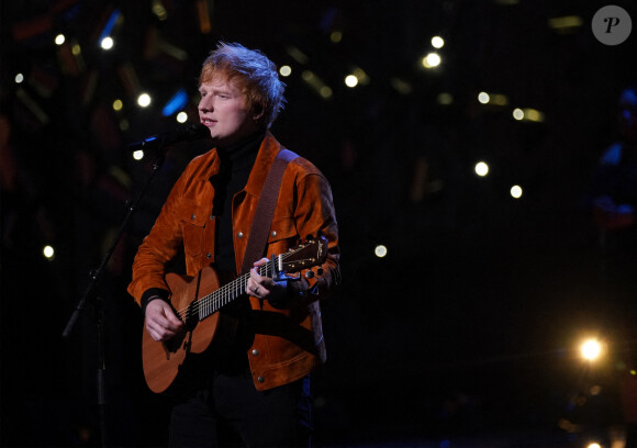 Ed Sheeran - Première cérémonie de remise des prix Earthshot au Palace Alexandra à Londres le 17 octobre 2021. 