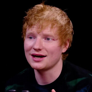 Ed Sheeran dans l'émission "Hote Ones" sur YouTube. Le 12 juillet 2021. 